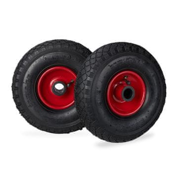 Northix Kolesa za samokolnico PU guma, 2 kom., premer 4.00-6, nosilnost 400 kg