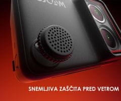 SJCAM SJ30 akcijska športna kamera, 8K UHD, 8x ZOOM, vodoodporna, komplet za polnenje