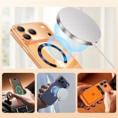Tech-protect Magnetic magnetni obroč za MagSafe 2kos, črn / oranžen
