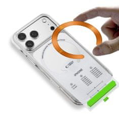 Tech-protect Magnetic magnetni obroč za MagSafe 2kos, črn / oranžen