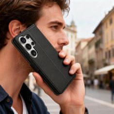 Tech-protect Wallet knjižni etui za Samsung Galaxy S26 Ultra, črn