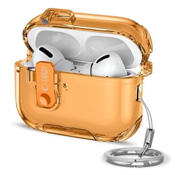 Tech-protect Bounce Pro etui za Apple AirPods Pro 3, oranžna