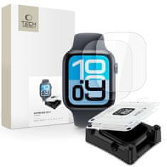 Tech-protect Supreme Set 2x zaščitno steklo za Apple Watch 4 / 5 / 6 / SE 1 / 2 / 3 (44mm)