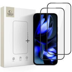 Tech-protect Glass Fit 2x zaščitno steklo za Google Pixel 9A / 10A, črno