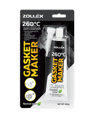 Zollex Silikonska tesnilna masa 85g (PROZORNA brez vonja)