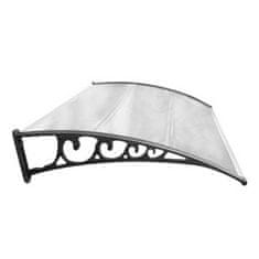 Vidaxl Senčnik srebrna Plastika