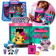 HASBRO Littlest Pet Shop - Eleganten butik, Set treh živali, figurice 264-266, 3-PACK + dodatki
