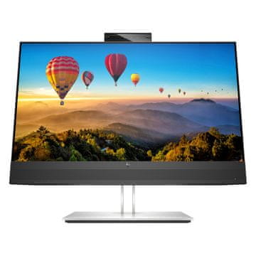 HP Monitor 60,5 cm (23,8) E24m G4 1920x1080 konferenca 75Hz IPS 5ms HDMI DisplayPort USB-C 65W DP-Out 4xUSB3.2 Pivot Kamera IR Zvočniki 2x5W 3H sRGB99% RJ45 6500K