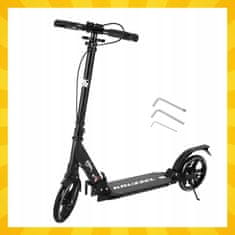 Alu. zložljiv skiro disk zavore do 100kg 200mm Hyperion črn