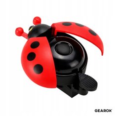 Korbi OTROŠKI KOLESARSKI ZVONČEK – RDEČA BUBAMARA, ZA KOLO ALI SKIRO