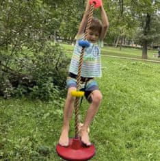 Kruzzel 2v1 PVC otroška vrtna gugalnica za plezanje do 100kg