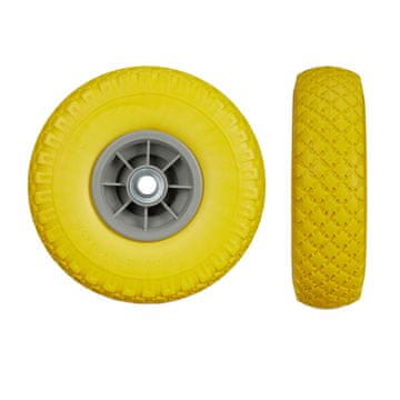 Northix Kolesa za samokolnico PU guma, 2 kom., premer 4.00-6, nosilnost 400 kg