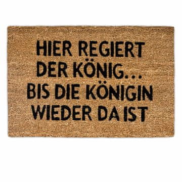 Northix Predpražnik Coconut QUEEN iz kokosovih vlaken za notranjo in zunanjo uporabo