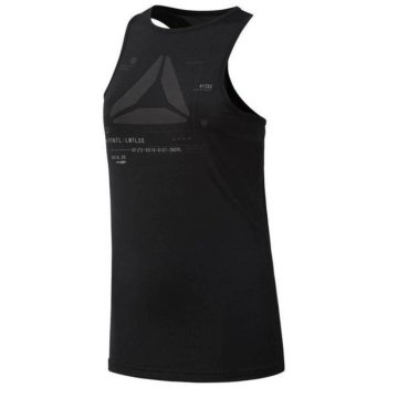 Reebok Majice črna Activchill Graphic