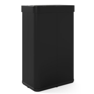 Northio 60L brezkontaktni senzorski koš za smeti, nerjaveče jeklo, črne barve