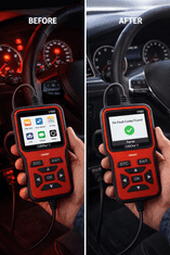 BergMont Diagnostični vmesnik V500 skener OBD2 ,Tester napak, Brisanje napak, za osebne avtomobile