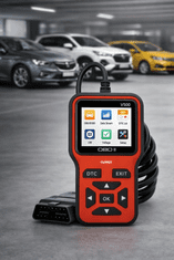 BergMont Diagnostični vmesnik V500 skener OBD2 ,Tester napak, Brisanje napak, za osebne avtomobile