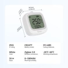 Sonoff SNZB-02WD IP65 Zigbee LCD pametni senzor temperature in vlage