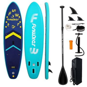 FunWater SUP deska za veslanje SUPFW71A 3,5 m (mornarsko modra)