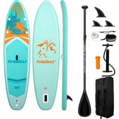 FunWater FunWater SUP deska za veslanje SUPFW70A 3,5 m (turkizna)