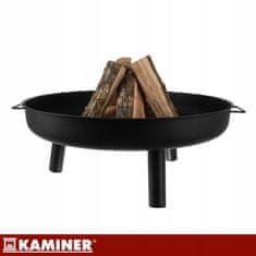 Kaminer Vrtno železno kurišče 80cm z ročaji črno