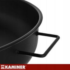 Kaminer Vrtno železno kurišče 80cm z ročaji črno