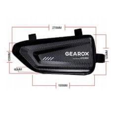 WILD MAN Vodoodporna kolesarska torba – torbica pod okvir, Wild Man 1,5L