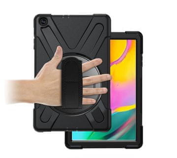 eSTUFF Galaxy Tab A 10.1 2019 AUSTIN Def. Ovitek, črn, brez zaščite zaslona