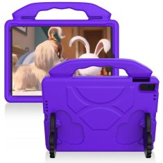 eSTUFF iPad 10.2 HANDY Kids Case Vijoličen otroški ovitek z ročajem