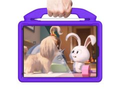 eSTUFF iPad 10.2 HANDY Kids Case Vijoličen otroški ovitek z ročajem