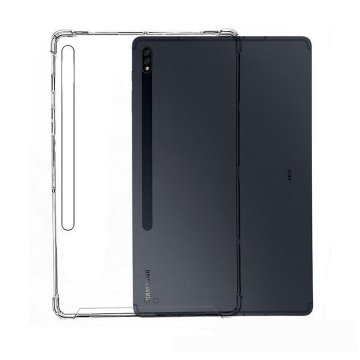 eSTUFF Galaxy Tab S7/S8 ORLANDO Clear Prozoren TPU ovitek, ojačani robovi