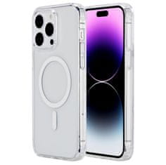 eSTUFF BERLIN iPhone 15 Pro Max Prozoren magnetni ovitek, TPU in polikar
