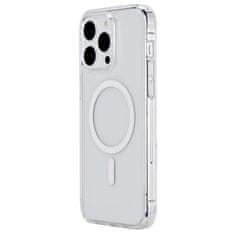 eSTUFF BERLIN iPhone 15 Pro Max Prozoren magnetni ovitek, TPU in polikar