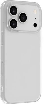 eSTUFF VIENNA iPhone 17 Pro prozoren Ovitek, 100% recikliran TPU