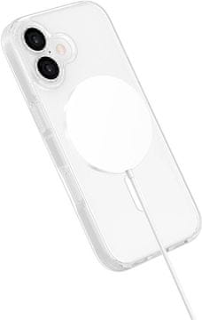 eSTUFF OSLO iPhone 17 magnetni Prozoren, recikliran PC in TPU