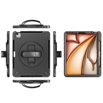 eSTUFF iPad Air 13/Pro 12.9 OHIO Robusten ovitek, ročaj in trak