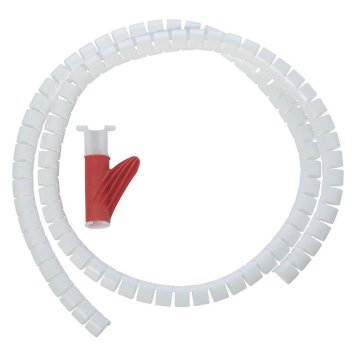 MicroConnect Ovoj za kable Cable Eater, bel, 20m