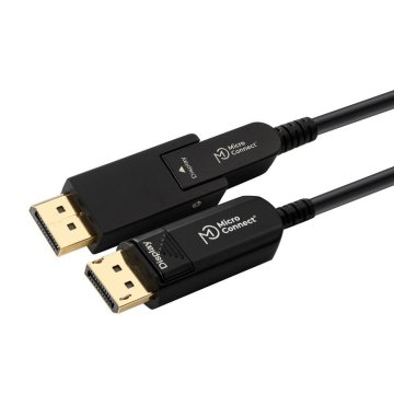 MicroConnect Mini DP - DP Kabel 8K60Hz, 50m Premium optični