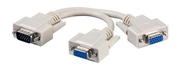 MicroConnect Kabel VGA Y-razdelilnik 1 - 2, pasivni