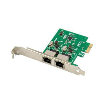 MicroConnect PCI-E 8111F Dual-RJ45 Gigabit Ethernet NIC