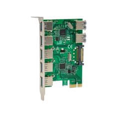MicroConnect 7 port USB 3.0 PCIe kartica