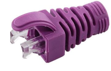 MicroConnect Zaščitni tulec Cat5e/6/6A do 6,5mm vijoličen, 100 kos
