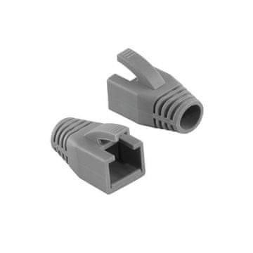 MicroConnect Zaščitna kapica za Cat7 kable do 8.5mm siva, 50pcs