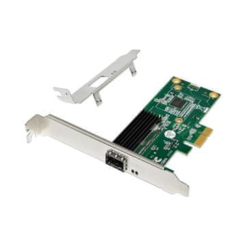MicroConnect Omrežna kartica PCIe x1 I210-F1 Single- 1GbE SFP Optični
