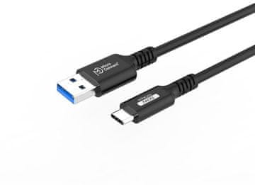 MicroConnect Premium kabel USB C-A 3.2 Gen2 0,5m 60W, 10Gbps