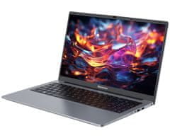 Blackview Blackview ACEBOOK 6 prenosni računalnik, 15.6" (39,6cm), 16GB RAM, 512GB SSD, Windows 11 Pro, AMD Ryzen 5 3500U, IPS FHD+, Radeon Vega8, WIFI 5, BT, 38Wh baterija, kamera, zvočniki, siv (Stellar Gray)