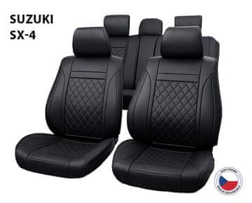 Cappa Prevleke za avtomobilske sedeže Perfetto VL Suzuki SX-4 črna
