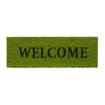 Northix Ozek predpražnik iz kokosovih vlaken "Welcome" za notranjo in zunanjo uporabo