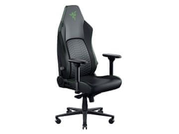 Razer Iskur V2 NewGen gaming stol, črn/zelen