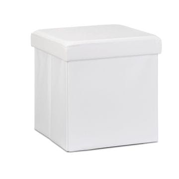 Northix Zložljiv stolček iz umetnega usnja za shranjevanje - 40 litrov